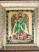 икона св Иоанна крестителя "Ангел пустыни" , 25х30 (цена 14000р. + 3000р. зф киот)